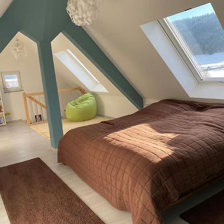 Loft Wohnung Mit Toller Aussicht Messstetten Esterno foto