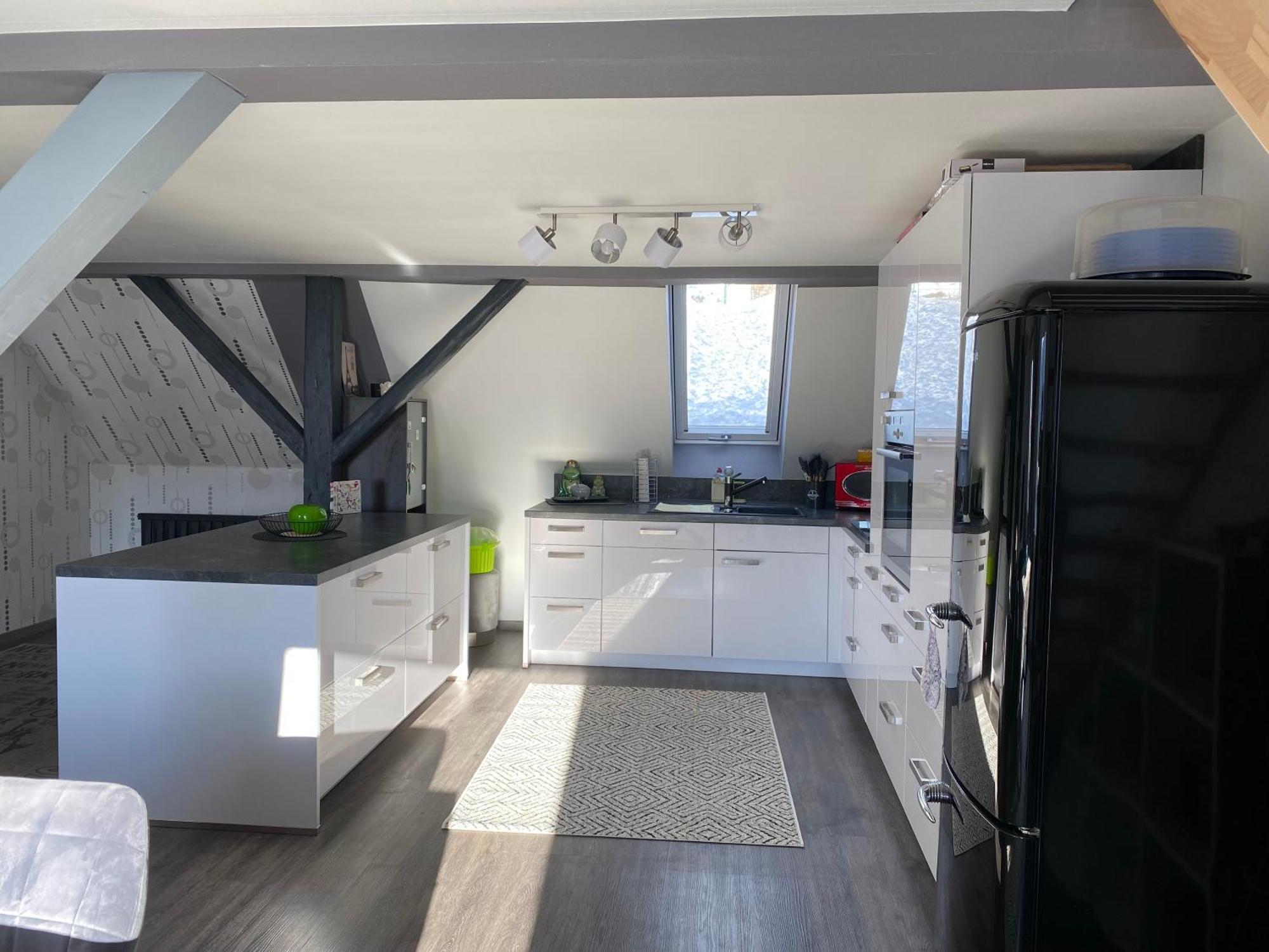Loft Wohnung Mit Toller Aussicht Messstetten Esterno foto