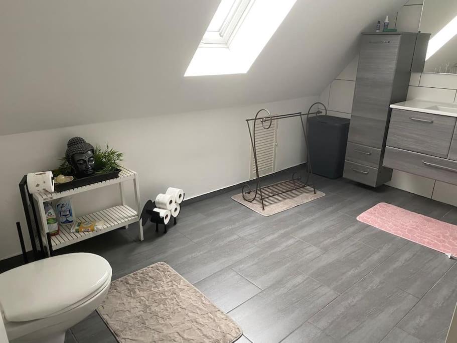 Loft Wohnung Mit Toller Aussicht Messstetten Esterno foto